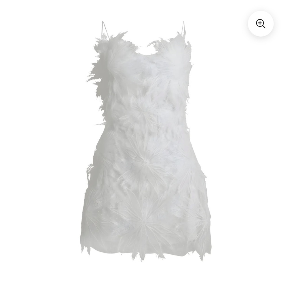 Inamore Mariposa Little White Dress NWT